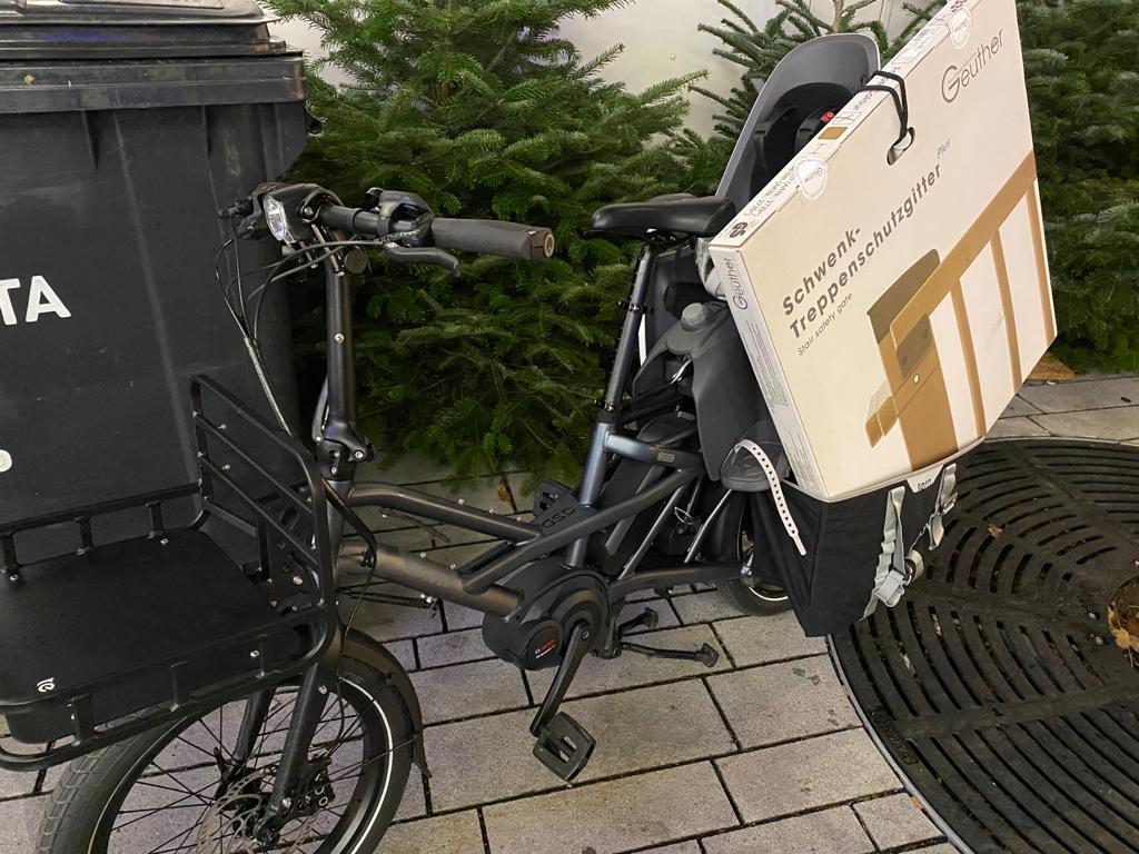 Einkaufen mit dem Tern GSD in Düsseldorf