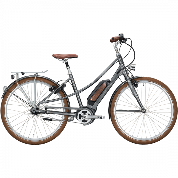 E-Bike EXCELSIOR Cityrad Vintage CB 28 grau 7-Gang