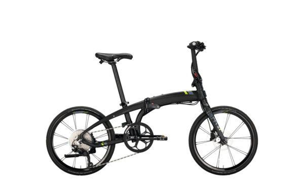 TERN Faltrad "Verge P10" Mod. 24, Unisex, 20", satin black / grey / lime, 10-Gang SHIMANO "Deore"